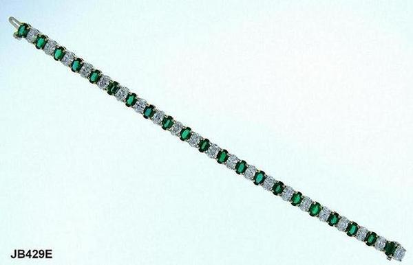 View PT/18KY Oval Emerald & Diamonds