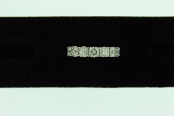 View PT Cushion Diamond Eternity Band