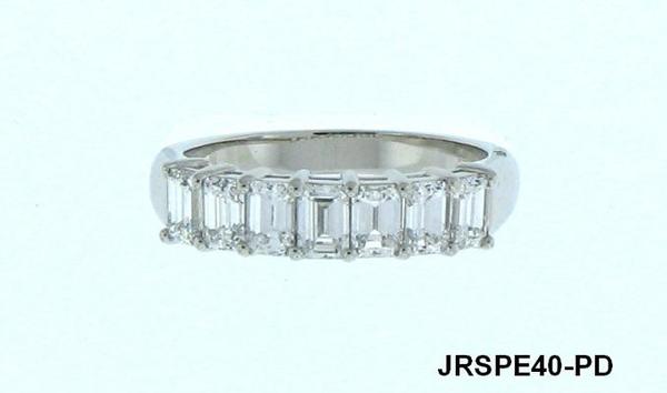 View PT Emerald-cut Diamond Eternity